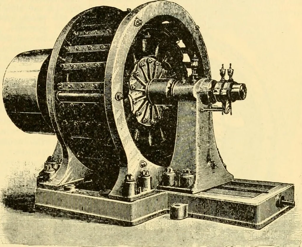 An illustration from Modern mechanism, exhibiting the latest progress in machines, motors, and the transmission of power, being a supplementary volume to Appletons' cyclopaedia of applied mechanics, 1892, leaf 256