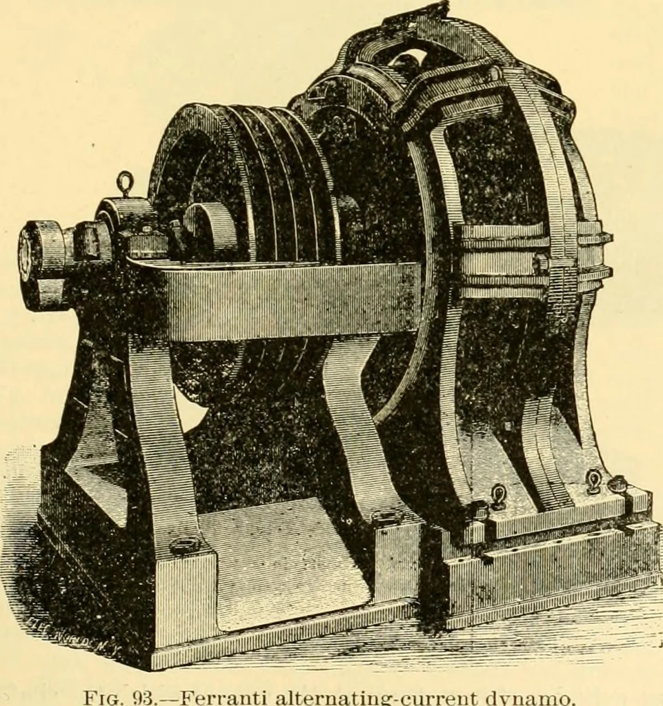 An illustration from Modern mechanism, exhibiting the latest progress in machines, motors, and the transmission of power, being a supplementary volume to Appletons' cyclopaedia of applied mechanics, 1892, leaf 256