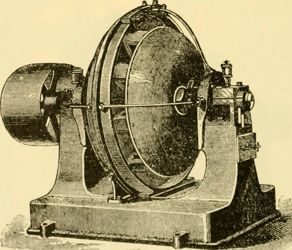 An illustration from Modern mechanism, exhibiting the latest progress in machines, motors, and the transmission of power, being a supplementary volume to Appletons' cyclopaedia of applied mechanics, 1892, leaf 257