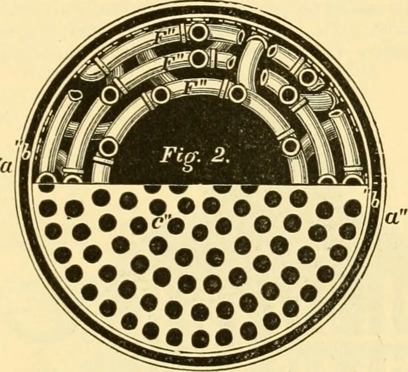 An illustration from Modern mechanism, exhibiting the latest progress in machines, motors, and the transmission of power, being a supplementary volume to Appletons' cyclopaedia of applied mechanics, 1892, leaf 282