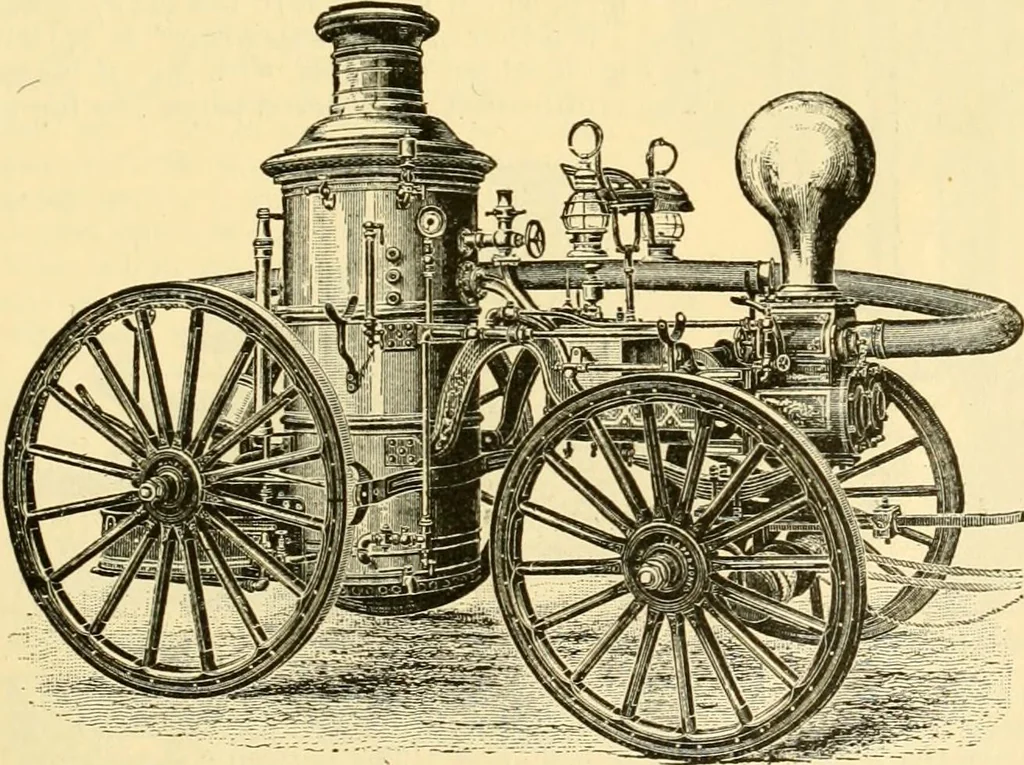 An illustration from Modern mechanism, exhibiting the latest progress in machines, motors, and the transmission of power, being a supplementary volume to Appletons' cyclopaedia of applied mechanics, 1892, leaf 282