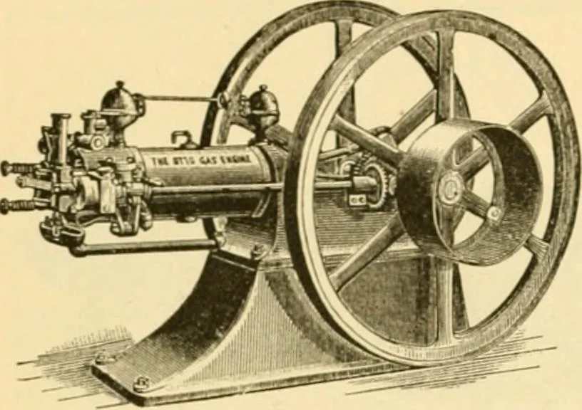 An illustration from Modern mechanism, exhibiting the latest progress in machines, motors, and the transmission of power, being a supplementary volume to Appletons' cyclopaedia of applied mechanics, 1892, leaf 289