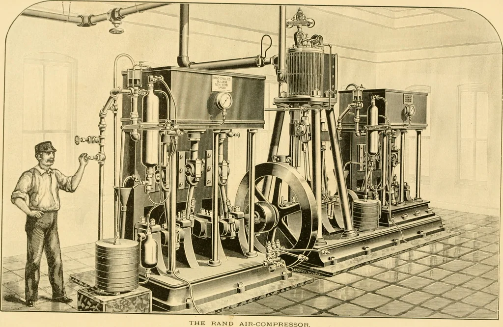 An illustration from Modern mechanism, exhibiting the latest progress in machines, motors, and the transmission of power, being a supplementary volume to Appletons' cyclopaedia of applied mechanics, 1892, leaf 29