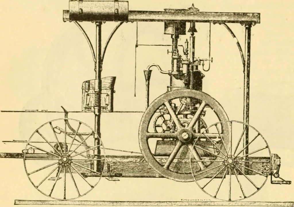 An illustration from Modern mechanism, exhibiting the latest progress in machines, motors, and the transmission of power, being a supplementary volume to Appletons' cyclopaedia of applied mechanics, 1892, leaf 291