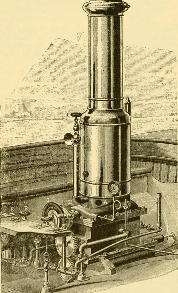 An illustration from Modern mechanism, exhibiting the latest progress in machines, motors, and the transmission of power, being a supplementary volume to Appletons' cyclopaedia of applied mechanics, 1892, leaf 291