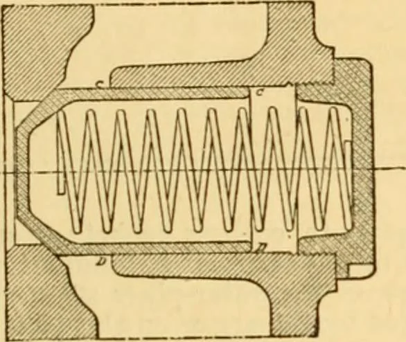 An illustration from Modern mechanism, exhibiting the latest progress in machines, motors, and the transmission of power, being a supplementary volume to Appletons' cyclopaedia of applied mechanics, 1892, leaf 30
