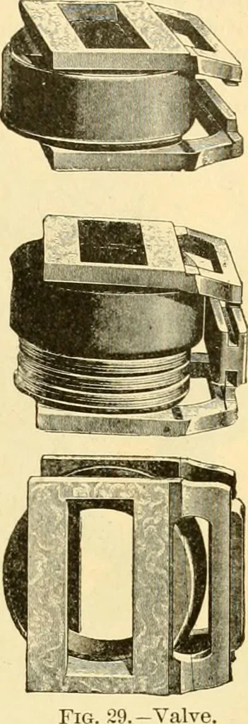 An illustration from Modern mechanism, exhibiting the latest progress in machines, motors, and the transmission of power, being a supplementary volume to Appletons' cyclopaedia of applied mechanics, 1892, leaf 328