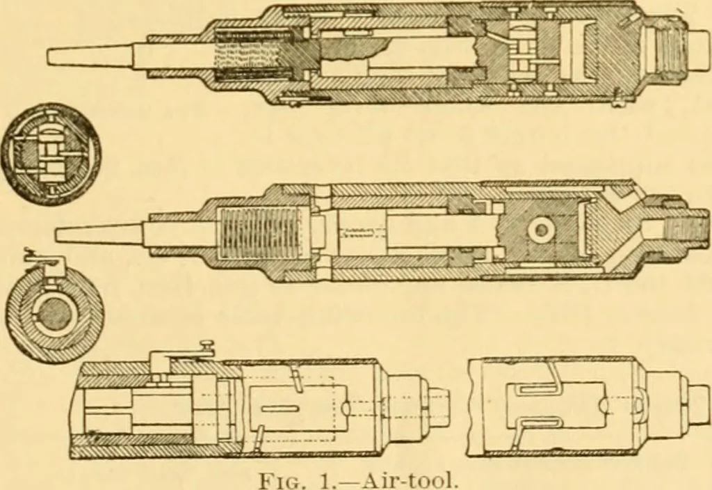 An illustration from Modern mechanism, exhibiting the latest progress in machines, motors, and the transmission of power, being a supplementary volume to Appletons' cyclopaedia of applied mechanics, 1892, leaf 34