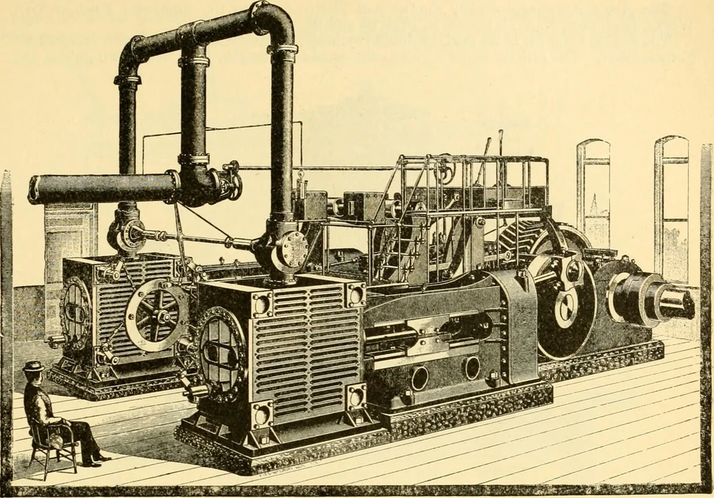An illustration from Modern mechanism, exhibiting the latest progress in machines, motors, and the transmission of power, being a supplementary volume to Appletons' cyclopaedia of applied mechanics, 1892, leaf 340