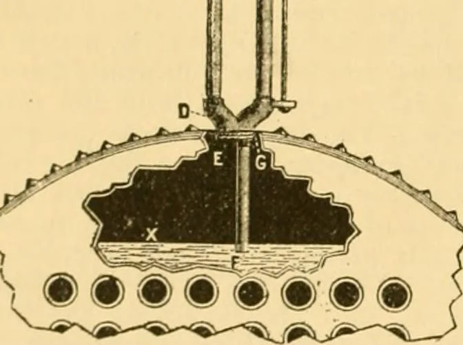 An illustration from Modern mechanism, exhibiting the latest progress in machines, motors, and the transmission of power, being a supplementary volume to Appletons' cyclopaedia of applied mechanics, 1892, leaf 35