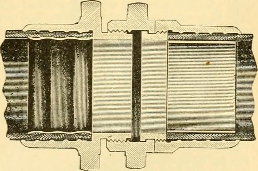 An illustration from Modern mechanism, exhibiting the latest progress in machines, motors, and the transmission of power, being a supplementary volume to Appletons' cyclopaedia of applied mechanics, 1892, leaf 372