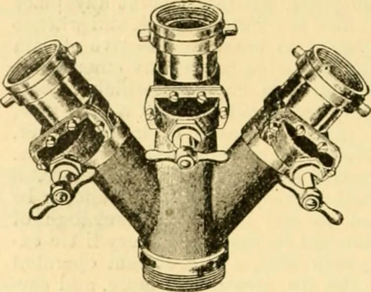 An illustration from Modern mechanism, exhibiting the latest progress in machines, motors, and the transmission of power, being a supplementary volume to Appletons' cyclopaedia of applied mechanics, 1892, leaf 373