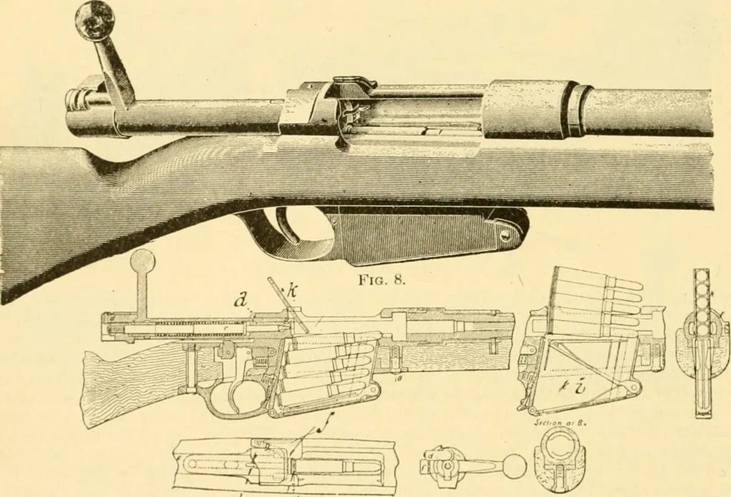 An illustration from Modern mechanism, exhibiting the latest progress in machines, motors, and the transmission of power, being a supplementary volume to Appletons' cyclopaedia of applied mechanics, 1892, leaf 377