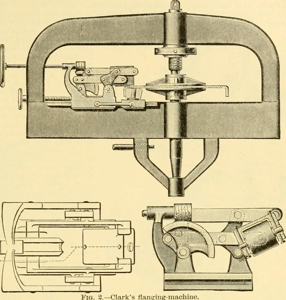 An illustration from Modern mechanism, exhibiting the latest progress in machines, motors, and the transmission of power, being a supplementary volume to Appletons' cyclopaedia of applied mechanics, 1892, leaf 386