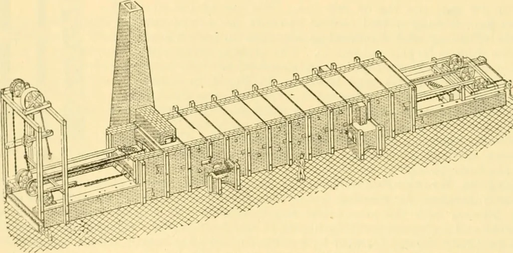An illustration from Modern mechanism, exhibiting the latest progress in machines, motors, and the transmission of power, being a supplementary volume to Appletons' cyclopaedia of applied mechanics, 1892, leaf 401