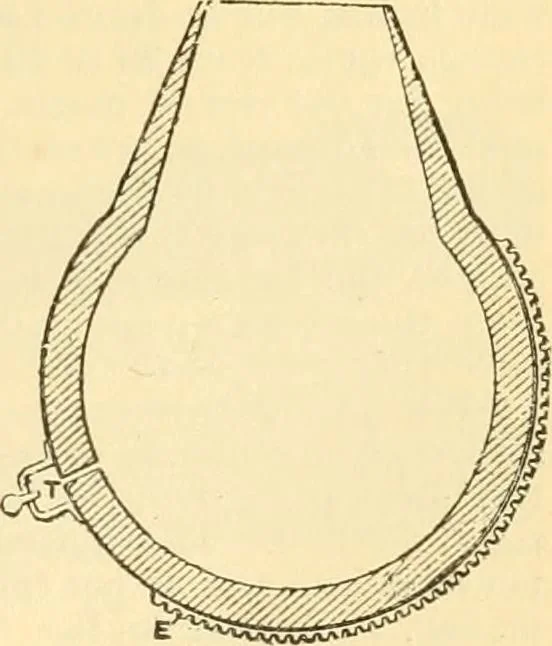 An illustration from Modern mechanism, exhibiting the latest progress in machines, motors, and the transmission of power, being a supplementary volume to Appletons' cyclopaedia of applied mechanics, 1892, leaf 406