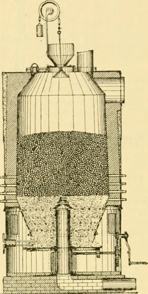 An illustration from Modern mechanism, exhibiting the latest progress in machines, motors, and the transmission of power, being a supplementary volume to Appletons' cyclopaedia of applied mechanics, 1892, leaf 411