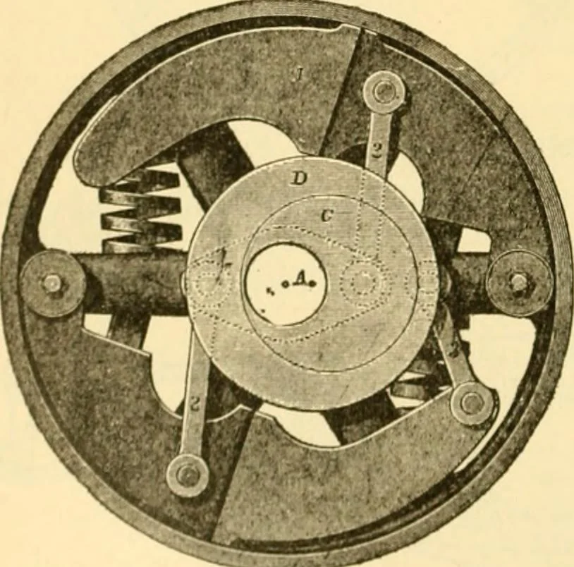 An illustration from Modern mechanism, exhibiting the latest progress in machines, motors, and the transmission of power, being a supplementary volume to Appletons' cyclopaedia of applied mechanics, 1892, leaf 423