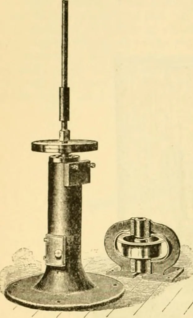 An illustration from Modern mechanism, exhibiting the latest progress in machines, motors, and the transmission of power, being a supplementary volume to Appletons' cyclopaedia of applied mechanics, 1892, leaf 429