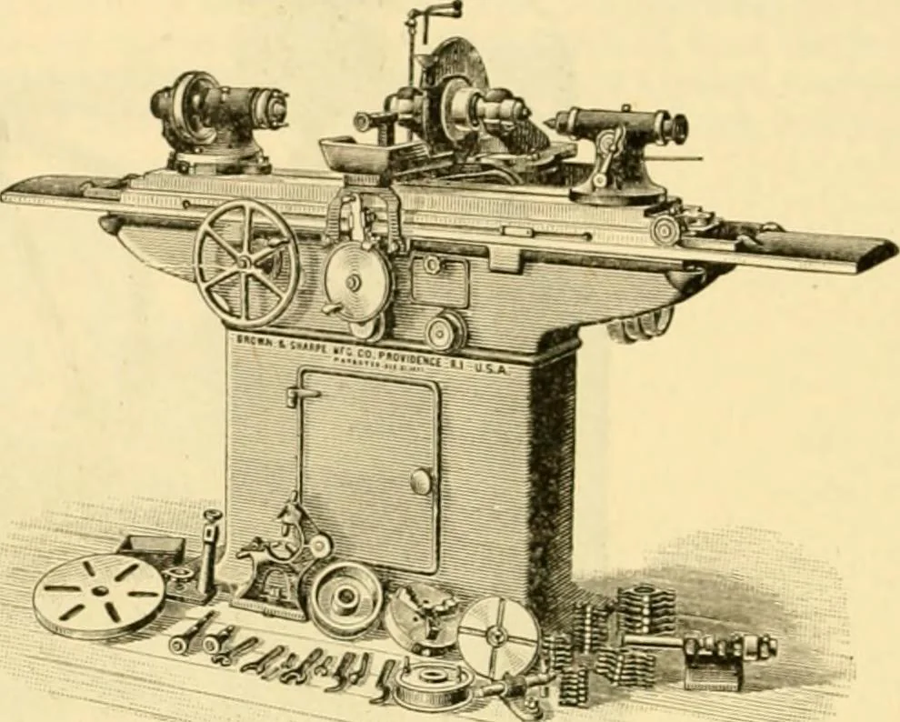 An illustration from Modern mechanism, exhibiting the latest progress in machines, motors, and the transmission of power, being a supplementary volume to Appletons' cyclopaedia of applied mechanics, 1892, leaf 429