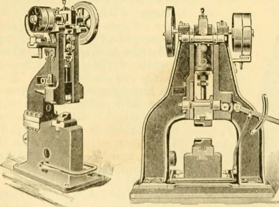 An illustration from Modern mechanism, exhibiting the latest progress in machines, motors, and the transmission of power, being a supplementary volume to Appletons' cyclopaedia of applied mechanics, 1892, leaf 437