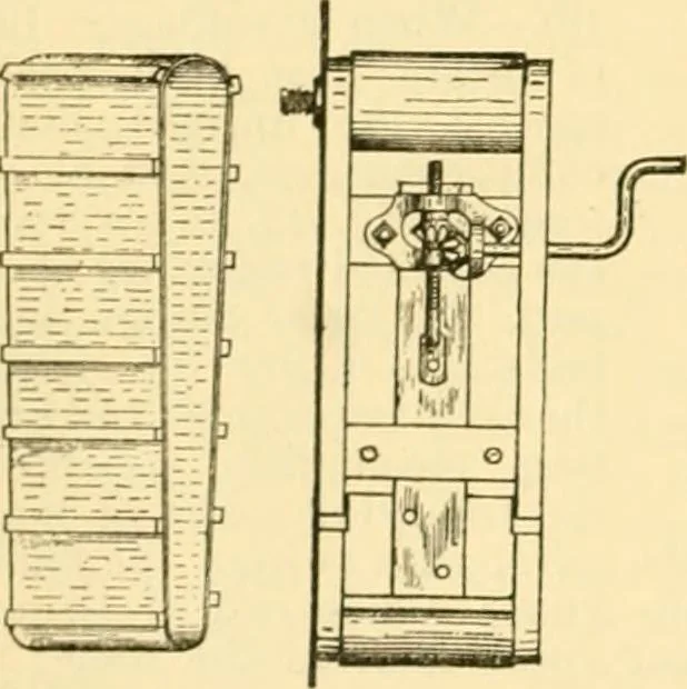 An illustration from Modern mechanism, exhibiting the latest progress in machines, motors, and the transmission of power, being a supplementary volume to Appletons' cyclopaedia of applied mechanics, 1892, leaf 443