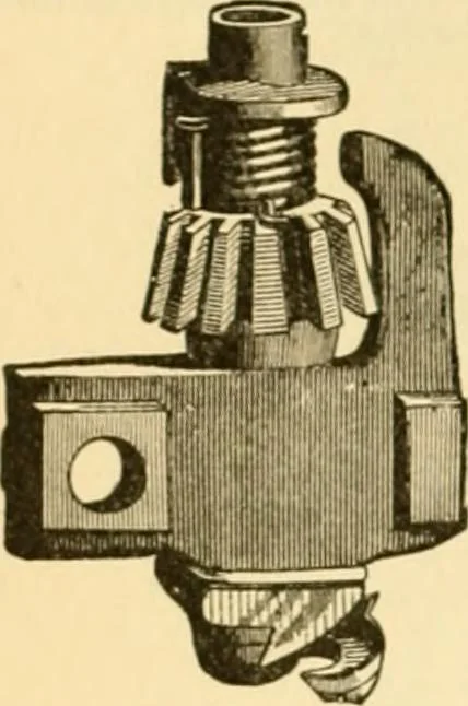 An illustration from Modern mechanism, exhibiting the latest progress in machines, motors, and the transmission of power, being a supplementary volume to Appletons' cyclopaedia of applied mechanics, 1892, leaf 445