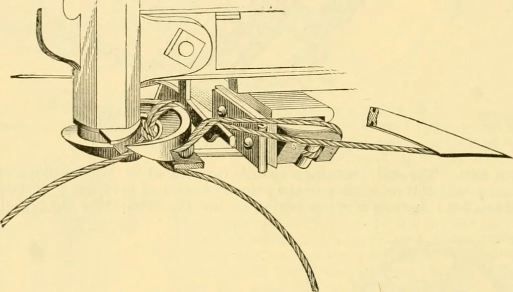 An illustration from Modern mechanism, exhibiting the latest progress in machines, motors, and the transmission of power, being a supplementary volume to Appletons' cyclopaedia of applied mechanics, 1892, leaf 445