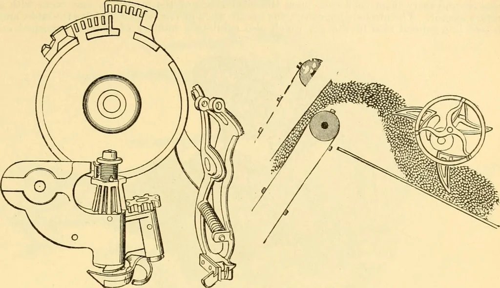 An illustration from Modern mechanism, exhibiting the latest progress in machines, motors, and the transmission of power, being a supplementary volume to Appletons' cyclopaedia of applied mechanics, 1892, leaf 446