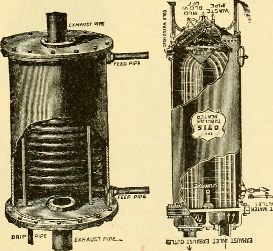 An illustration from Modern mechanism, exhibiting the latest progress in machines, motors, and the transmission of power, being a supplementary volume to Appletons' cyclopaedia of applied mechanics, 1892, leaf 464