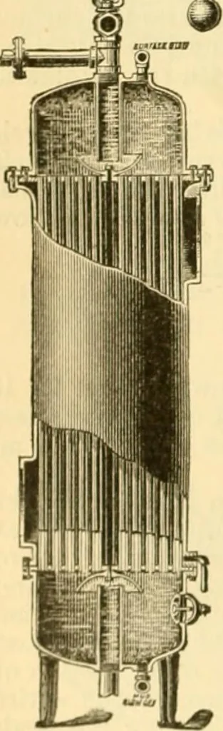 An illustration from Modern mechanism, exhibiting the latest progress in machines, motors, and the transmission of power, being a supplementary volume to Appletons' cyclopaedia of applied mechanics, 1892, leaf 465