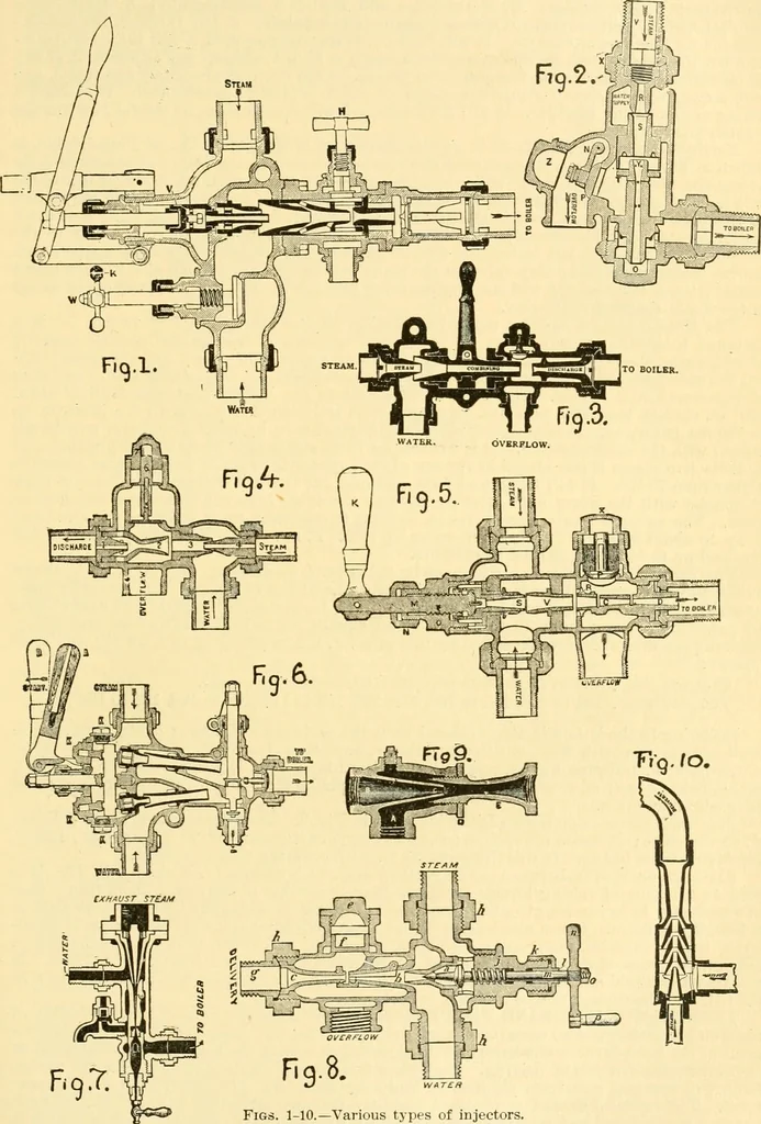 An illustration from Modern mechanism, exhibiting the latest progress in machines, motors, and the transmission of power, being a supplementary volume to Appletons' cyclopaedia of applied mechanics, 1892, leaf 472