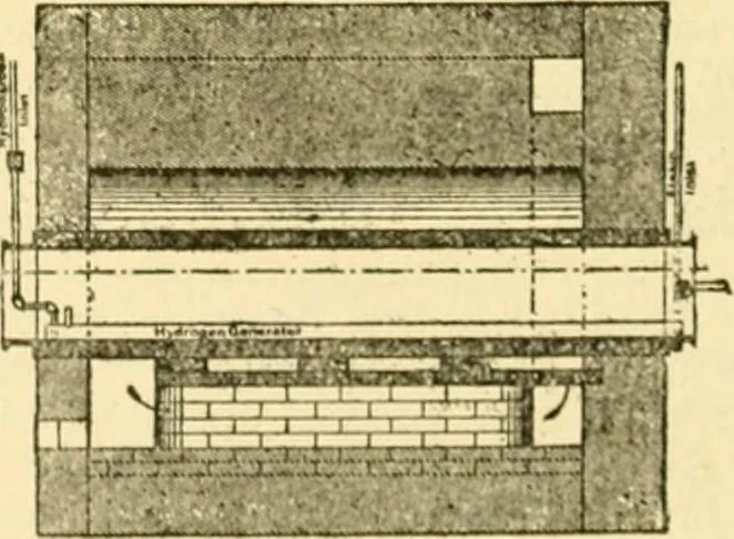 An illustration from Modern mechanism, exhibiting the latest progress in machines, motors, and the transmission of power, being a supplementary volume to Appletons' cyclopaedia of applied mechanics, 1892, leaf 475