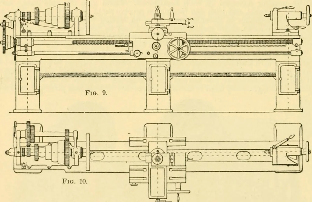 An illustration from Modern mechanism, exhibiting the latest progress in machines, motors, and the transmission of power, being a supplementary volume to Appletons' cyclopaedia of applied mechanics, 1892, leaf 483