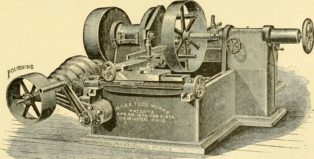 An illustration from Modern mechanism, exhibiting the latest progress in machines, motors, and the transmission of power, being a supplementary volume to Appletons' cyclopaedia of applied mechanics, 1892, leaf 484