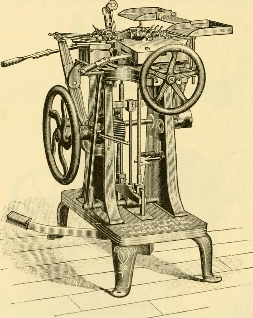 An illustration from Modern mechanism, exhibiting the latest progress in machines, motors, and the transmission of power, being a supplementary volume to Appletons' cyclopaedia of applied mechanics, 1892, leaf 497