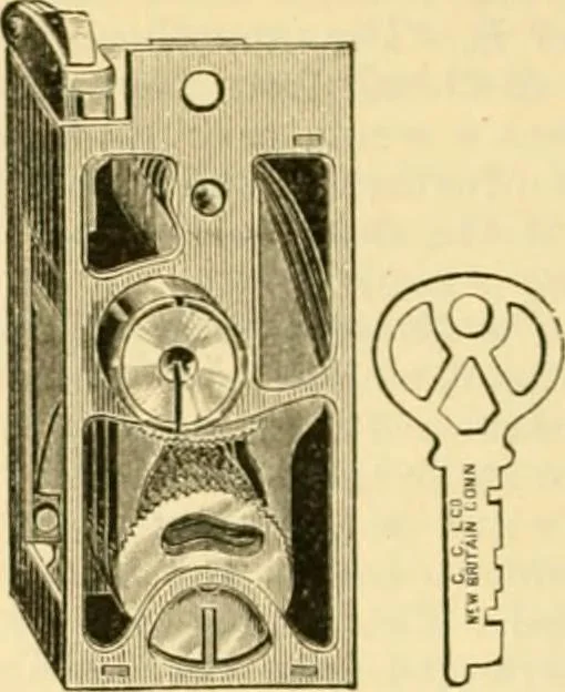 An illustration from Modern mechanism, exhibiting the latest progress in machines, motors, and the transmission of power, being a supplementary volume to Appletons' cyclopaedia of applied mechanics, 1892, leaf 505