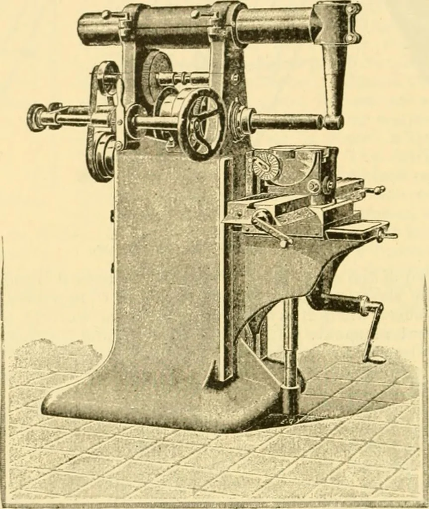 An illustration from Modern mechanism, exhibiting the latest progress in machines, motors, and the transmission of power, being a supplementary volume to Appletons' cyclopaedia of applied mechanics, 1892, leaf 533