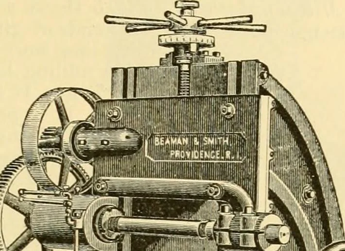 An illustration from Modern mechanism, exhibiting the latest progress in machines, motors, and the transmission of power, being a supplementary volume to Appletons' cyclopaedia of applied mechanics, 1892, leaf 534