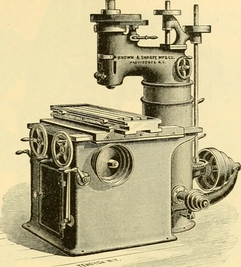 An illustration from Modern mechanism, exhibiting the latest progress in machines, motors, and the transmission of power, being a supplementary volume to Appletons' cyclopaedia of applied mechanics, 1892, leaf 536