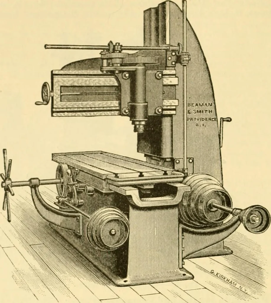 An illustration from Modern mechanism, exhibiting the latest progress in machines, motors, and the transmission of power, being a supplementary volume to Appletons' cyclopaedia of applied mechanics, 1892, leaf 537