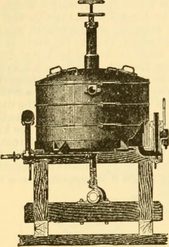 An illustration from Modern mechanism, exhibiting the latest progress in machines, motors, and the transmission of power, being a supplementary volume to Appletons' cyclopaedia of applied mechanics, 1892, leaf 549