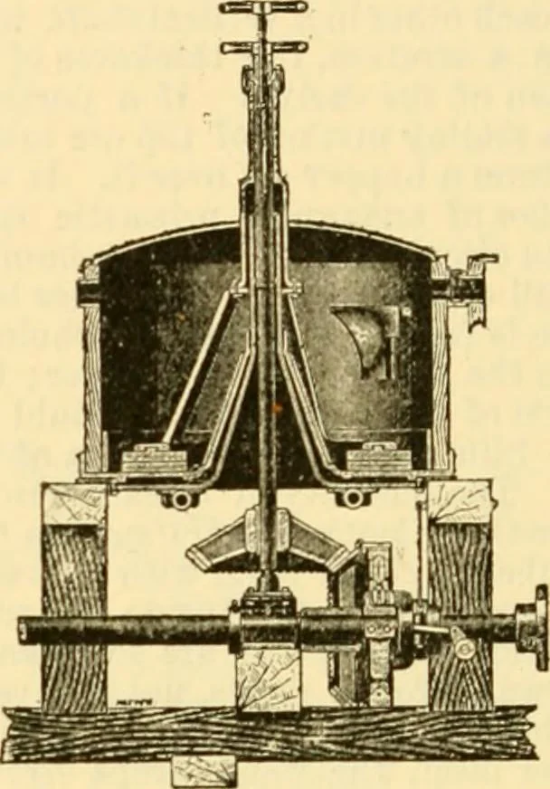 An illustration from Modern mechanism, exhibiting the latest progress in machines, motors, and the transmission of power, being a supplementary volume to Appletons' cyclopaedia of applied mechanics, 1892, leaf 549