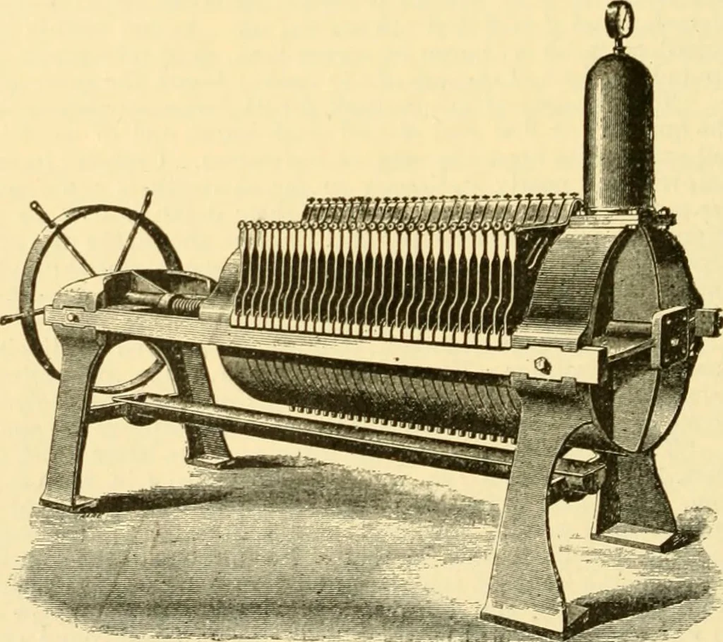 An illustration from Modern mechanism, exhibiting the latest progress in machines, motors, and the transmission of power, being a supplementary volume to Appletons' cyclopaedia of applied mechanics, 1892, leaf 551