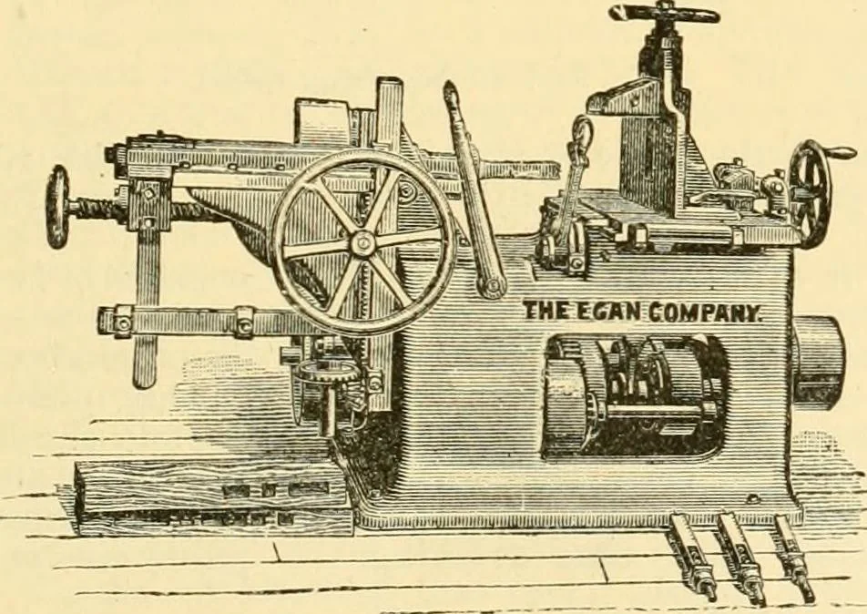An illustration from Modern mechanism, exhibiting the latest progress in machines, motors, and the transmission of power, being a supplementary volume to Appletons' cyclopaedia of applied mechanics, 1892, leaf 558