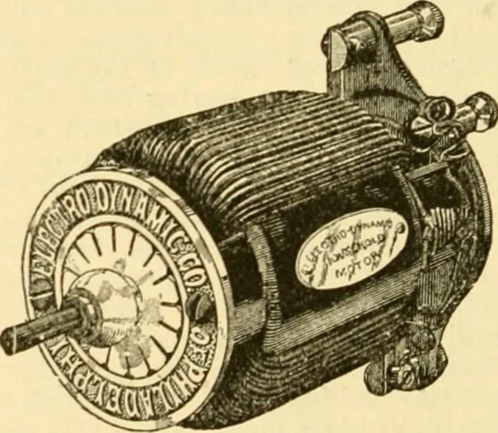An illustration from Modern mechanism, exhibiting the latest progress in machines, motors, and the transmission of power, being a supplementary volume to Appletons' cyclopaedia of applied mechanics, 1892, leaf 565