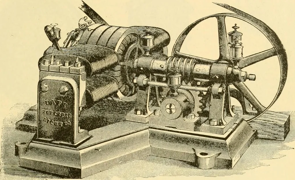 An illustration from Modern mechanism, exhibiting the latest progress in machines, motors, and the transmission of power, being a supplementary volume to Appletons' cyclopaedia of applied mechanics, 1892, leaf 566