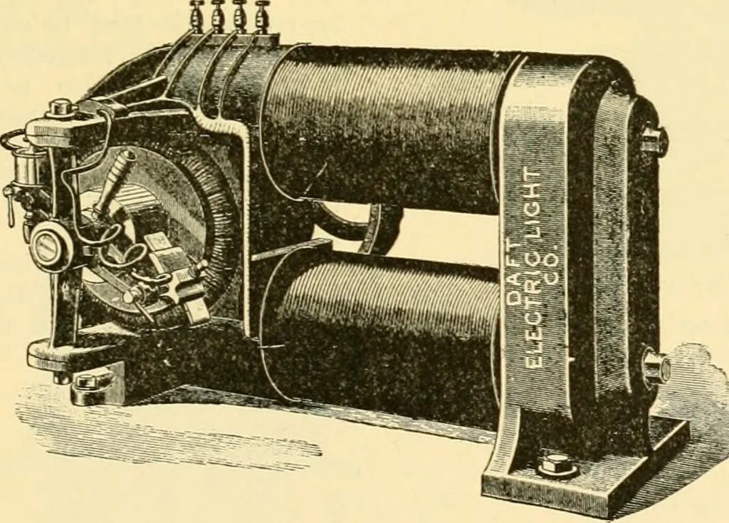 An illustration from Modern mechanism, exhibiting the latest progress in machines, motors, and the transmission of power, being a supplementary volume to Appletons' cyclopaedia of applied mechanics, 1892, leaf 566
