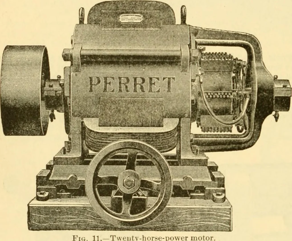 An illustration from Modern mechanism, exhibiting the latest progress in machines, motors, and the transmission of power, being a supplementary volume to Appletons' cyclopaedia of applied mechanics, 1892, leaf 567
