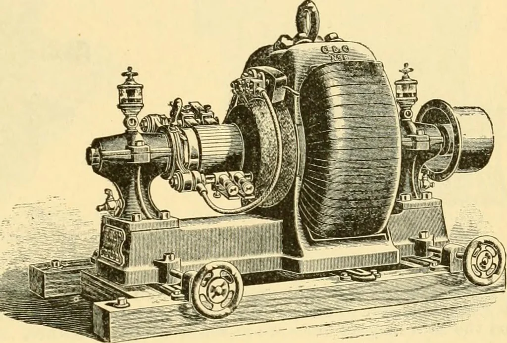 An illustration from Modern mechanism, exhibiting the latest progress in machines, motors, and the transmission of power, being a supplementary volume to Appletons' cyclopaedia of applied mechanics, 1892, leaf 568
